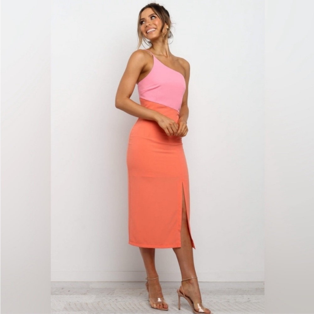 Petal & Pup One Shoulder Dress